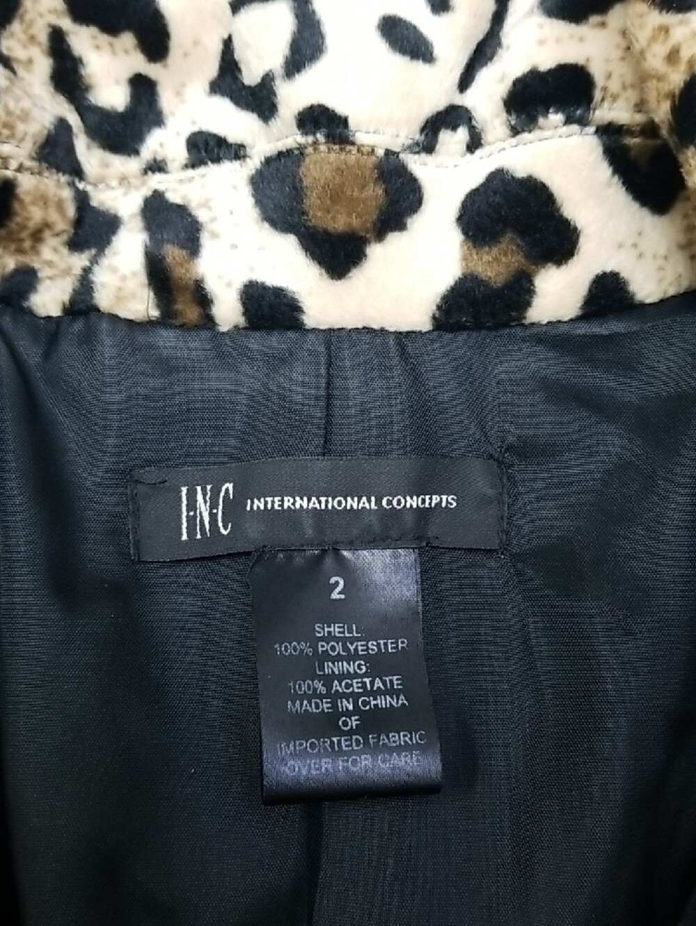 Leopard Print Women's Blazer Jacket - Picture 4 of 7